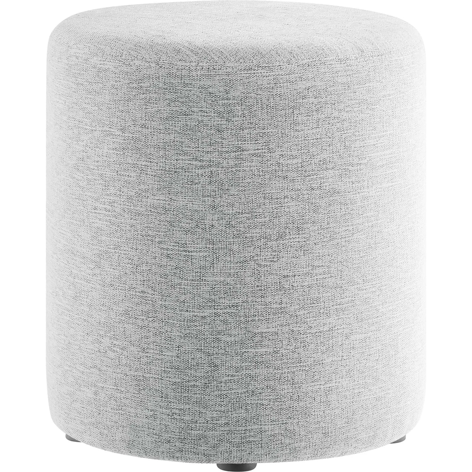Ionia 16" Round Woven Heathered Ottoman by Evans & Londeen. Made from unique in a modern style.
