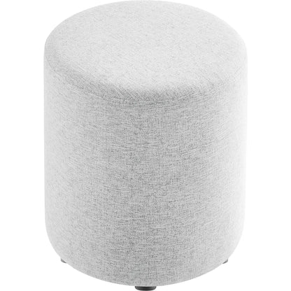 Ionia 16" Round Woven Heathered Ottoman by Evans & Londeen. Made from unique in a modern style.