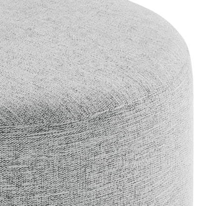 Ionia 16" Round Woven Heathered Ottoman by Evans & Londeen. Made from unique in a modern style.
