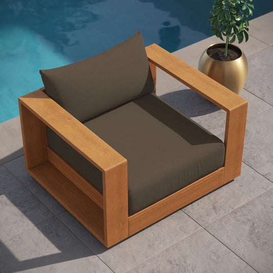 Conejos Acacia Wood Chair by Evans & Londeen. Made from acacia wood in a unique style.