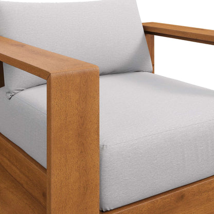 Conejos Acacia Wood Chair by Evans & Londeen. Made from acacia wood in a transitional style.