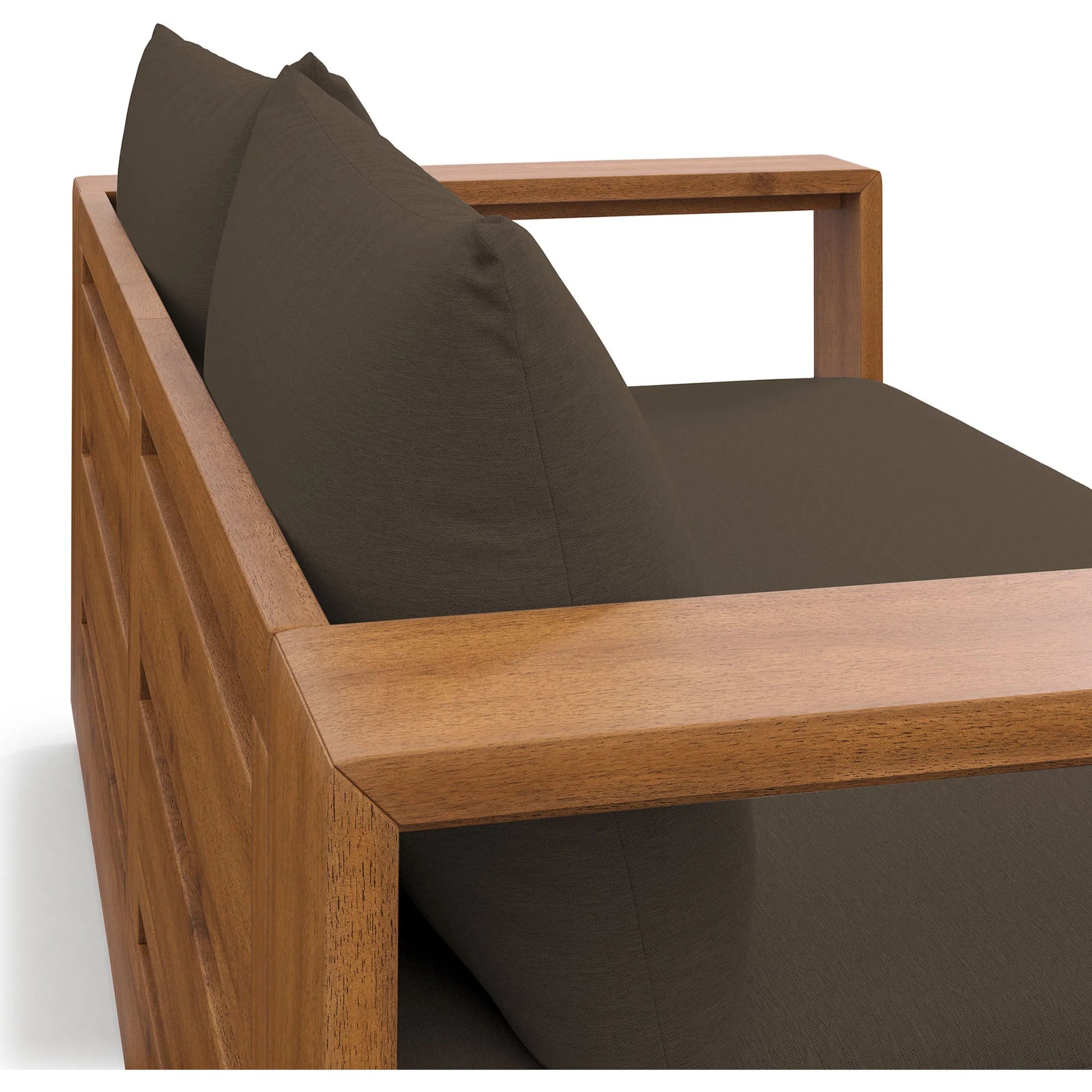 Conejos Acacia Wood Acacia Wood Loveseat by Evans & Londeen. Made from acacia wood in a transitional style.