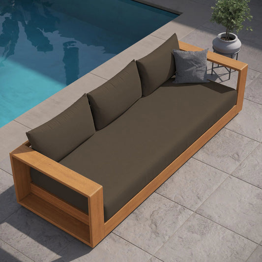 Conejos Acacia Wood Sofa by Evans & Londeen. Made from acacia wood in a unique style.