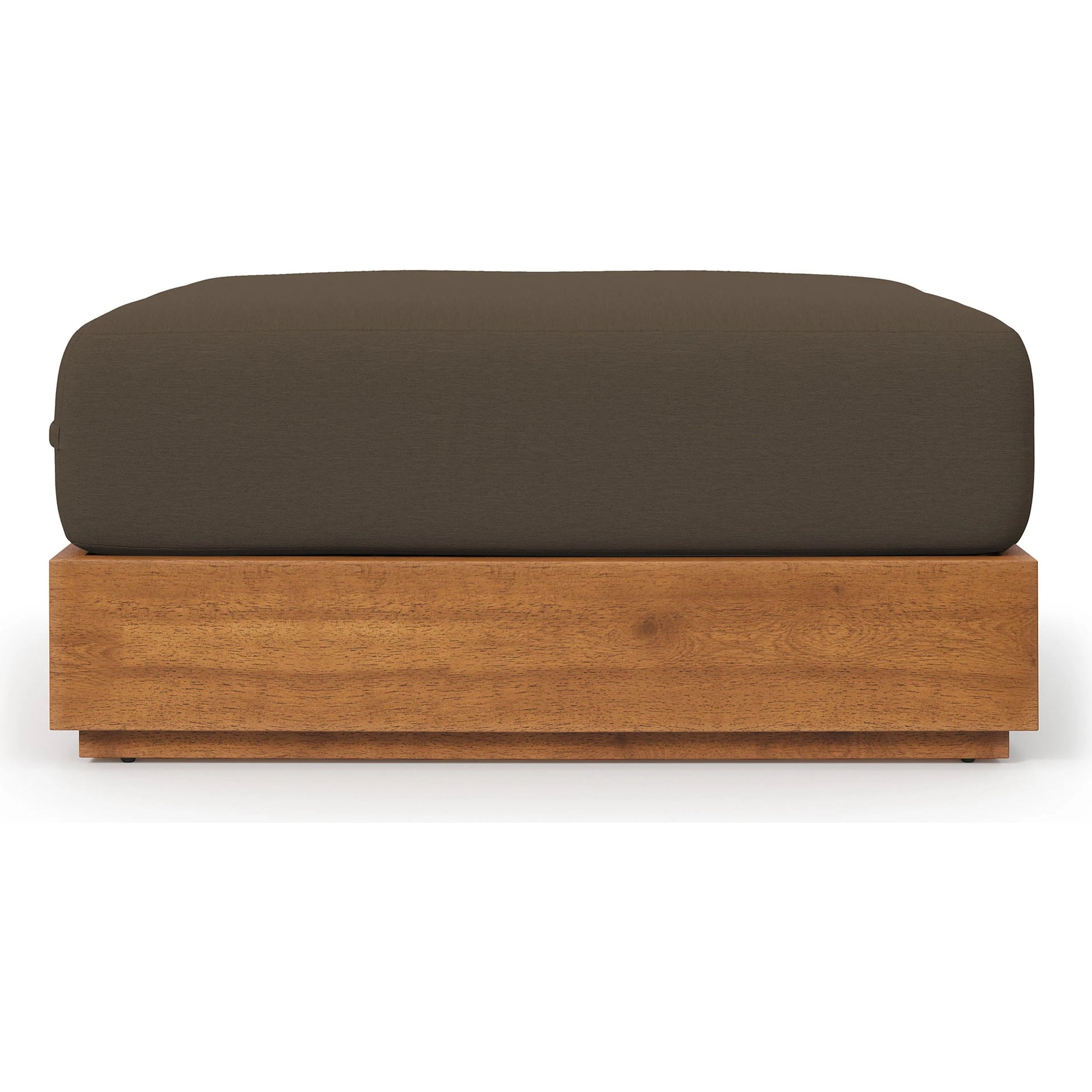 Conejos Acacia Wood Ottoman by Evans & Londeen. Made from acacia wood in a transitional style.