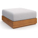Conejos Acacia Wood Ottoman by Evans & Londeen. Made from acacia wood in a transitional style.