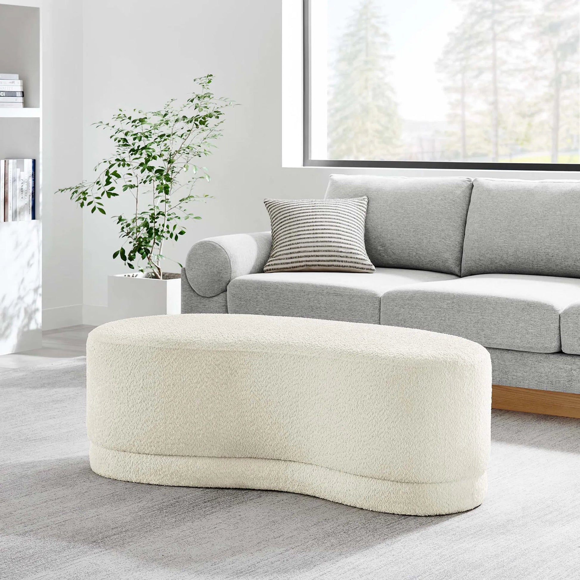 Banner 48" Ottoman Bench by Evans & Londeen. Made from unique in a transitional style.