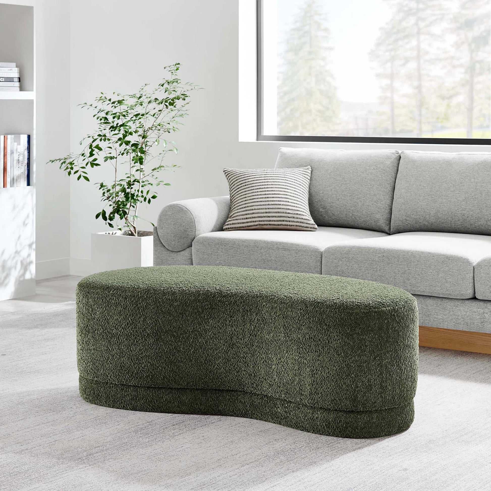 Banner 48" Ottoman Bench by Evans & Londeen. Made from unique in a transitional style.