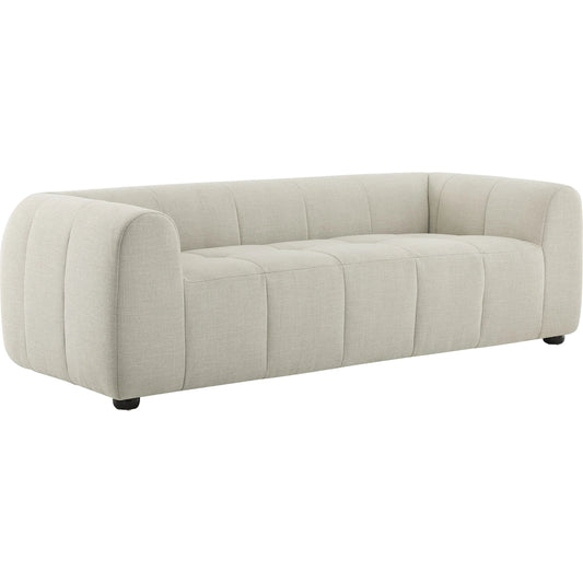 Pearl Sofa by Evans & Londeen. Made from upholstered fabric in a unique style.