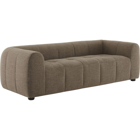 Pearl Sofa by Evans & Londeen. Made from upholstered fabric in a unique style.