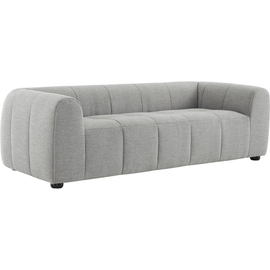 Pearl Sofa by Evans & Londeen. Made from upholstered fabric in a unique style.