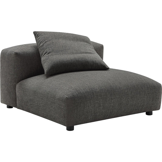 Alcorn Modular Armless Chair by Evans & Londeen. Made from upholstered fabric in a unique style.