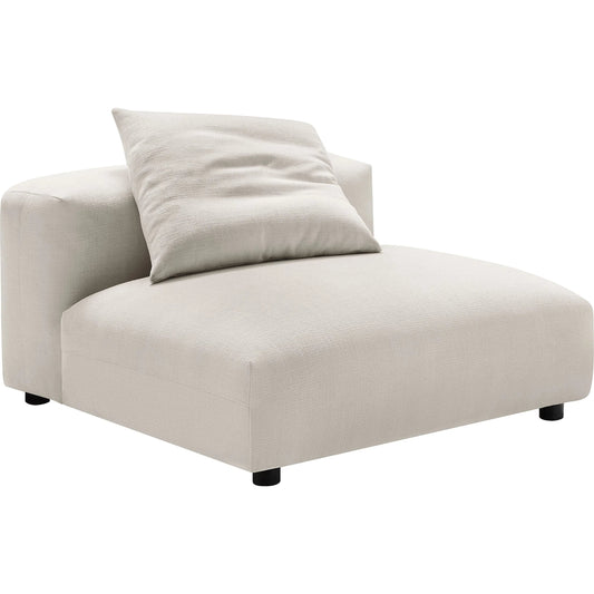 Alcorn Modular Armless Chair by Evans & Londeen. Made from upholstered fabric in a unique style.