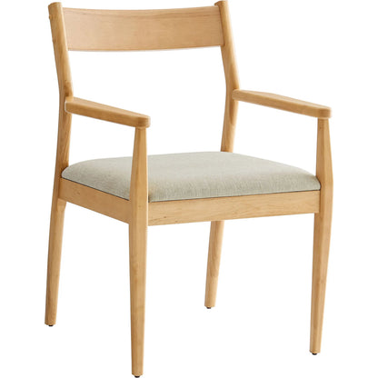 Wirt Wood Dining Armchairs (Set of 2) by Evans & Londeen. Made from fabric wood in a transitional style.