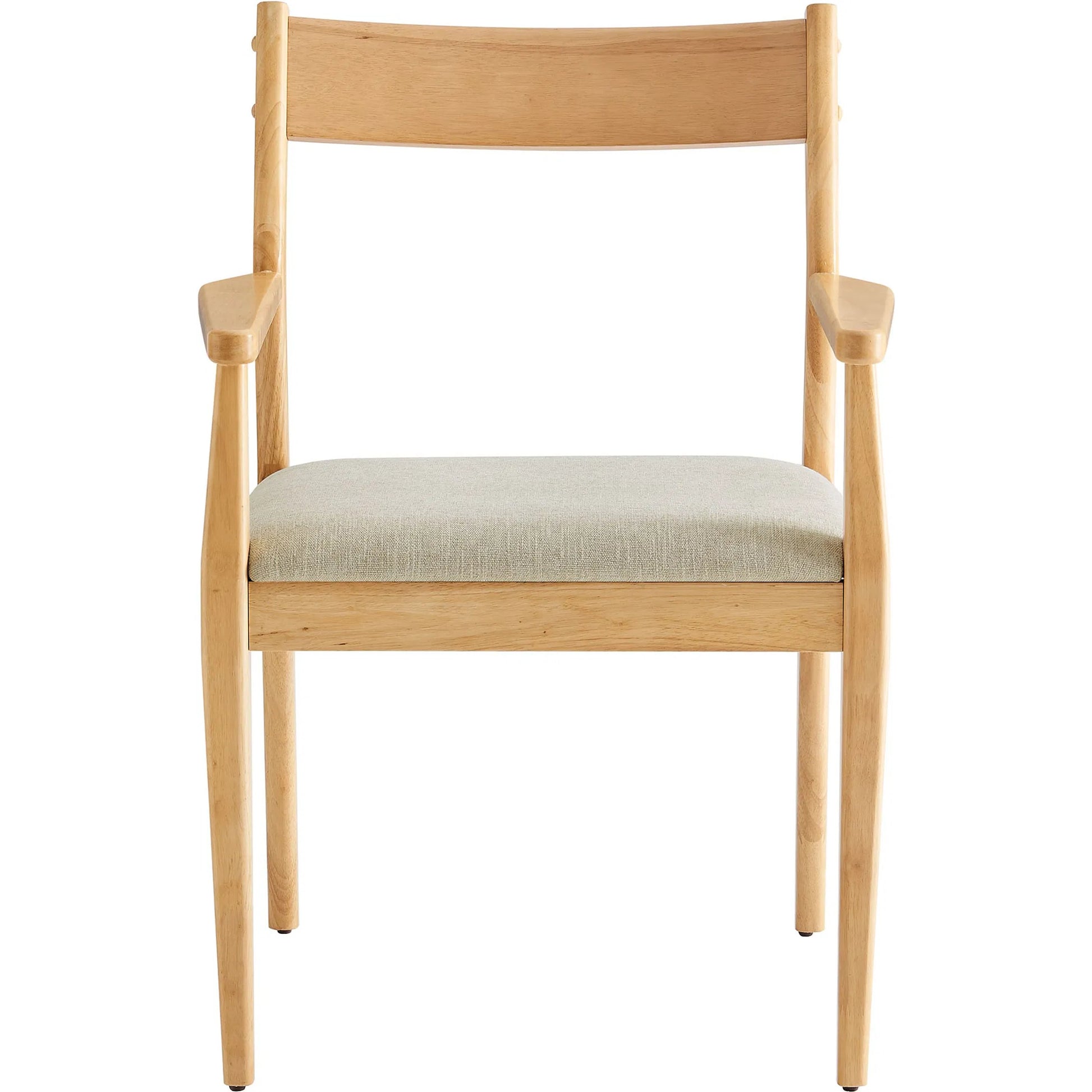 Wirt Wood Dining Armchairs (Set of 2) by Evans & Londeen. Made from fabric wood in a transitional style.