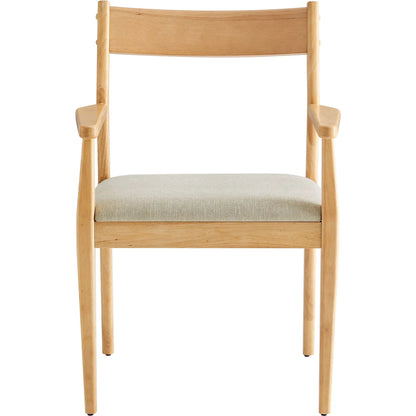 Wirt Wood Dining Armchairs (Set of 2) by Evans & Londeen. Made from fabric wood in a transitional style.