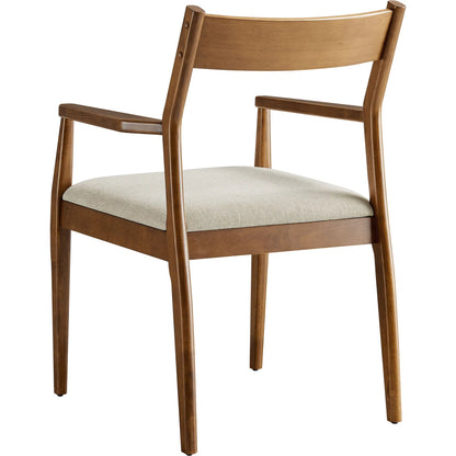 Wirt Wood Dining Armchairs (Set of 2) by Evans & Londeen. Made from fabric wood in a transitional style.