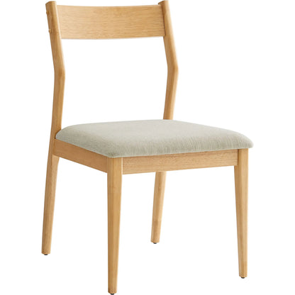 Wirt Wood Dining Side Chairs (Set of 2) by Evans & Londeen. Made from fabric wood in a transitional style.