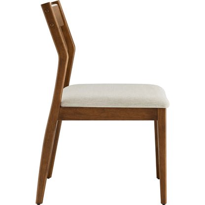 Wirt Wood Dining Side Chairs (Set of 2) by Evans & Londeen. Made from fabric wood in a transitional style.
