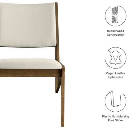 Navajo Vegan Accent Chairs (Set of 2) by Evans & Londeen. Made from vegan leather in a transitional style.