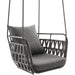 Robeson Aluminum Swing Chair by Evans & Londeen. Made from aluminum in a transitional style.