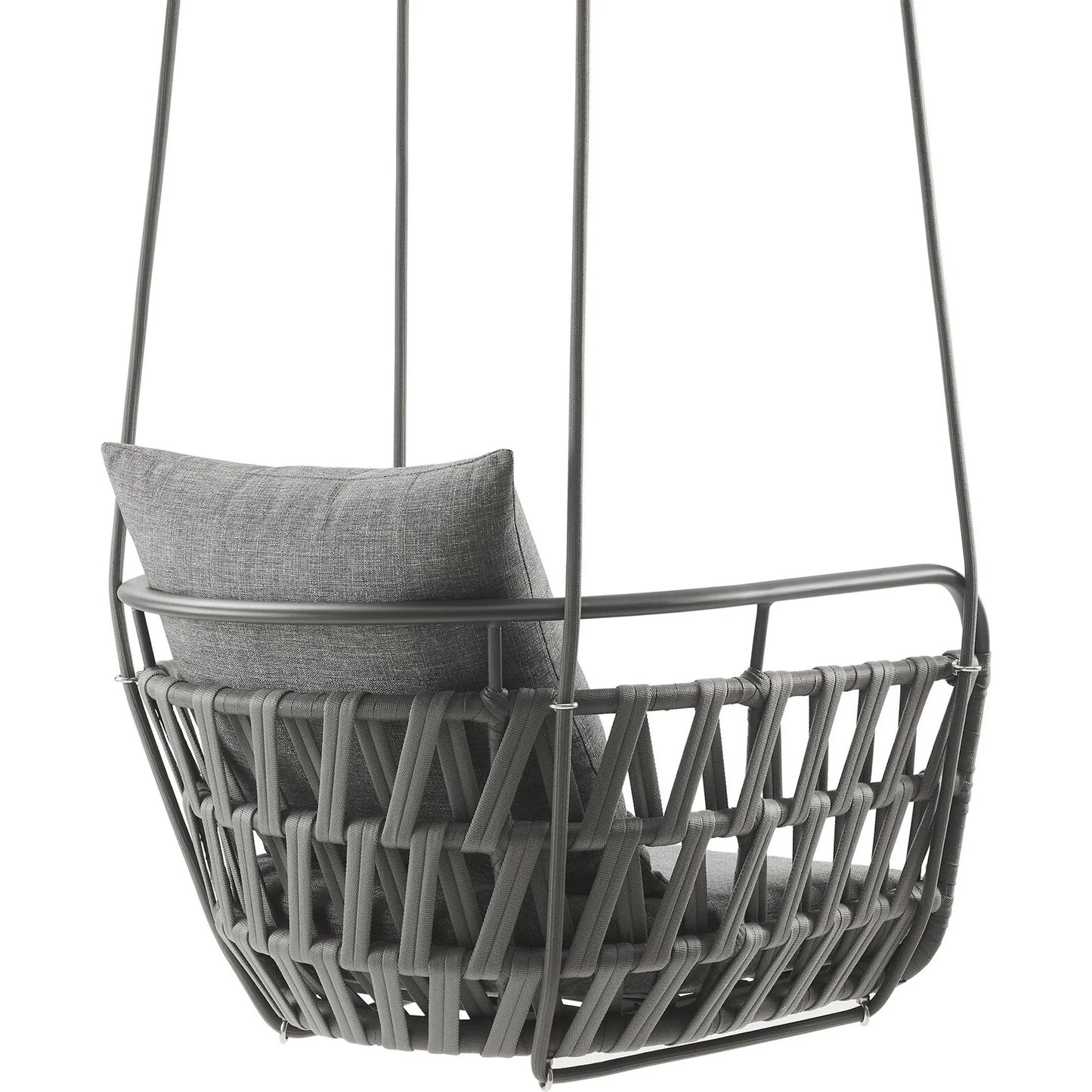 003 SI-2358004 | Additional Silo | Robeson Aluminum Swing Chair by Evans & Londeen. Made from aluminum in a transitional style.