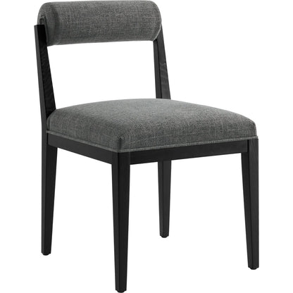 Belknap Dining Chair by Evans & Londeen. Made from fabric in a transitional style.