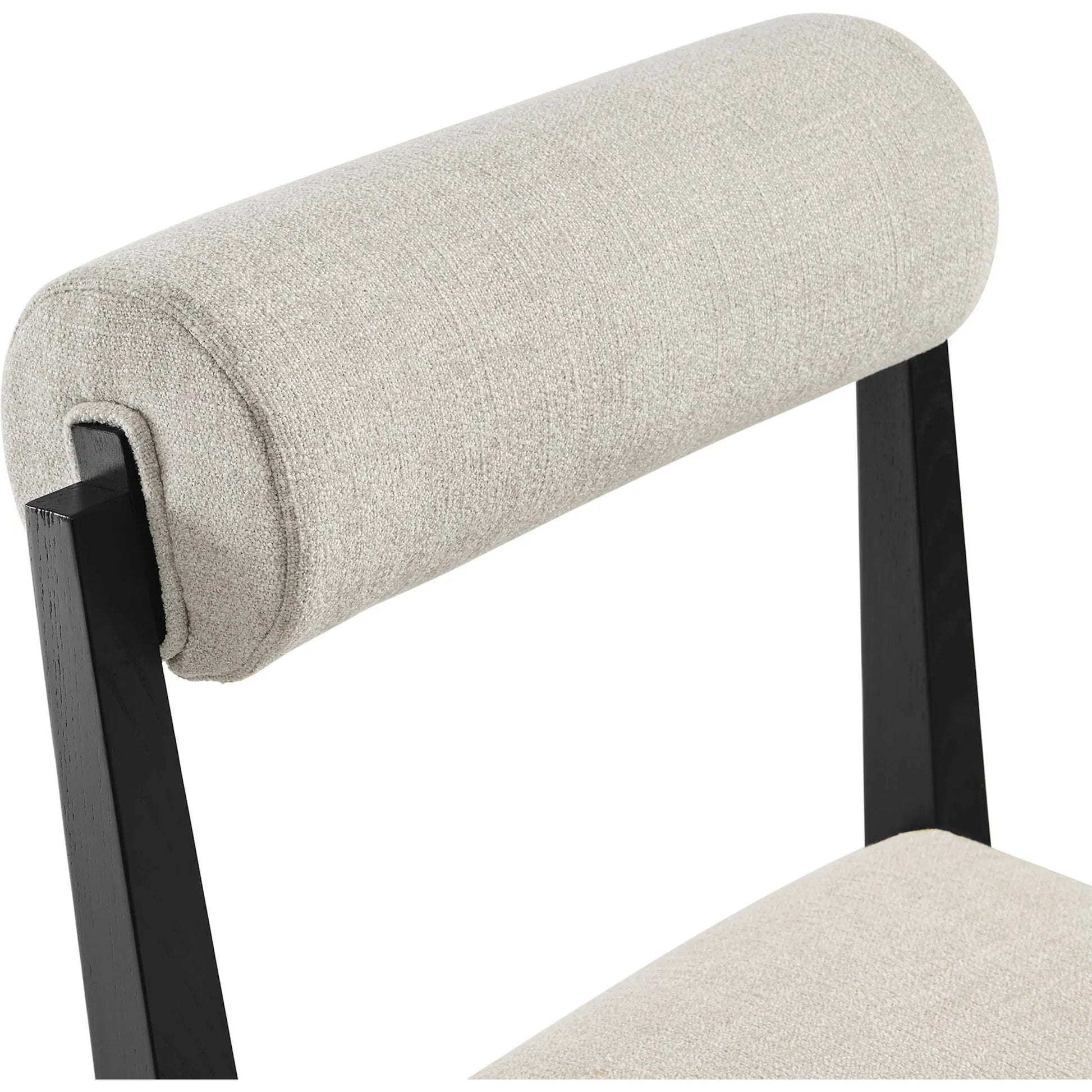 Belknap Dining Chair by Evans & Londeen. Made from fabric in a transitional style.