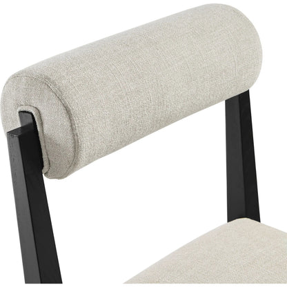 Belknap Dining Chair by Evans & Londeen. Made from fabric in a transitional style.