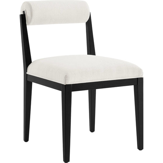 Grady Dining Chair by Evans & Londeen. Made from fabric in a unique style.