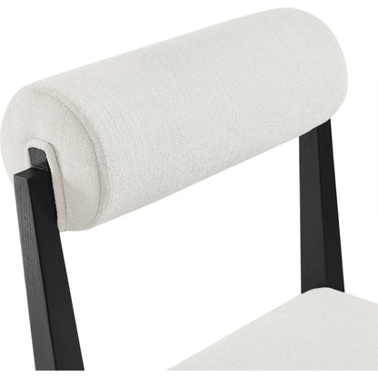 Belknap Dining Chair by Evans & Londeen. Made from fabric in a transitional style.