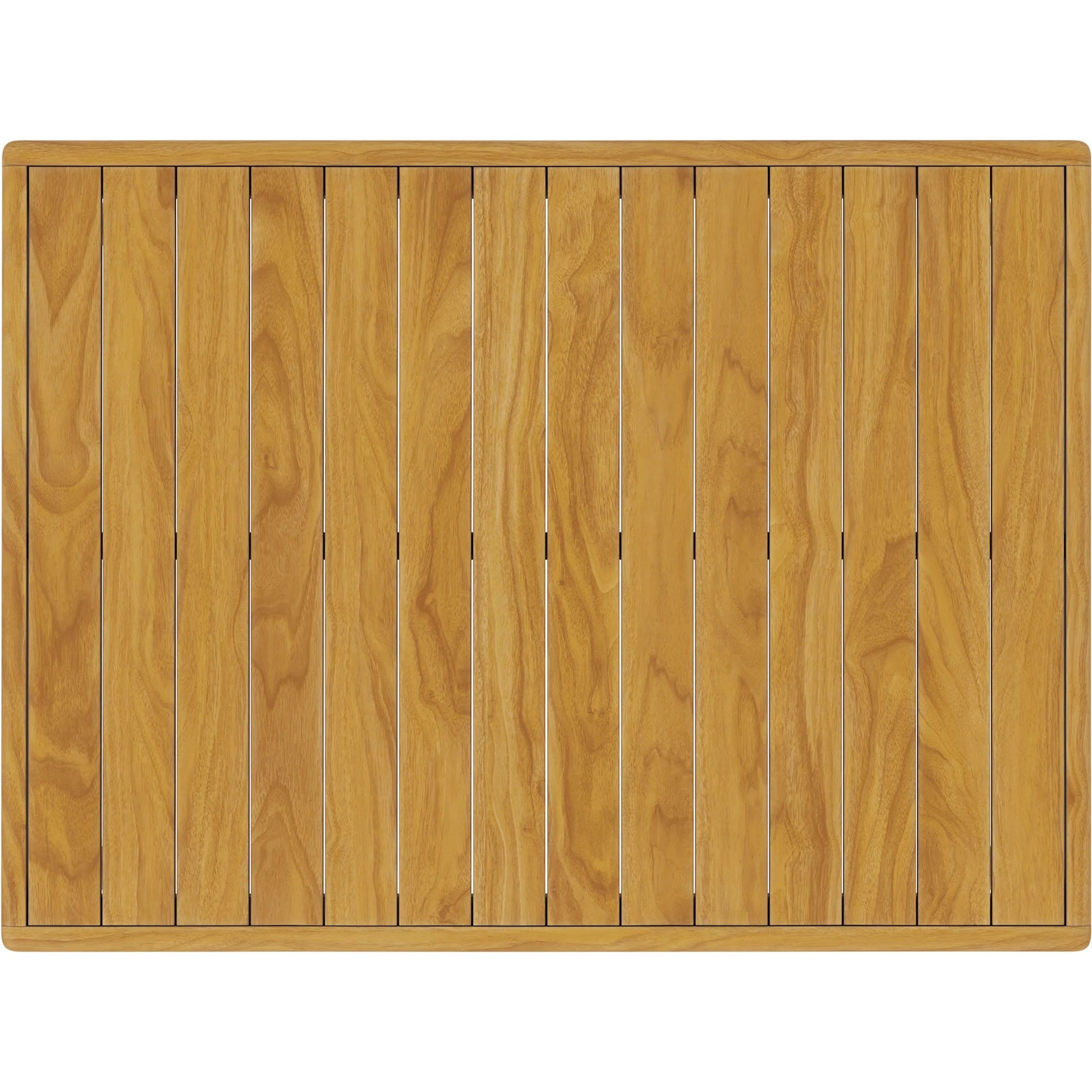 Juab Teak Wood Coffee Table by Evans & Londeen in natural. Made from teak wood in a transitional style.