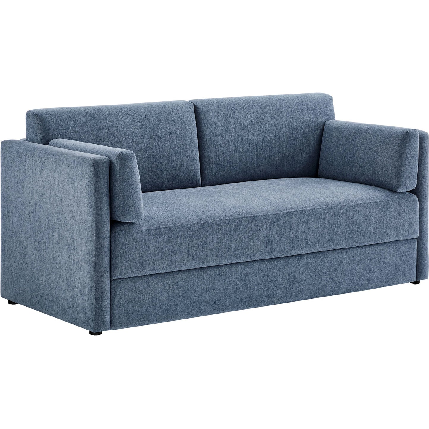 001 SI-2358118 | Primary Silo | Carlisle Heathered Chenille Sofa by Evans & Londeen. Made from heathered chenille in a transitional style.