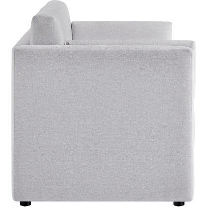 Carlisle Heathered Chenille Sofa by Evans & Londeen. Made from heathered chenille in a transitional style.
