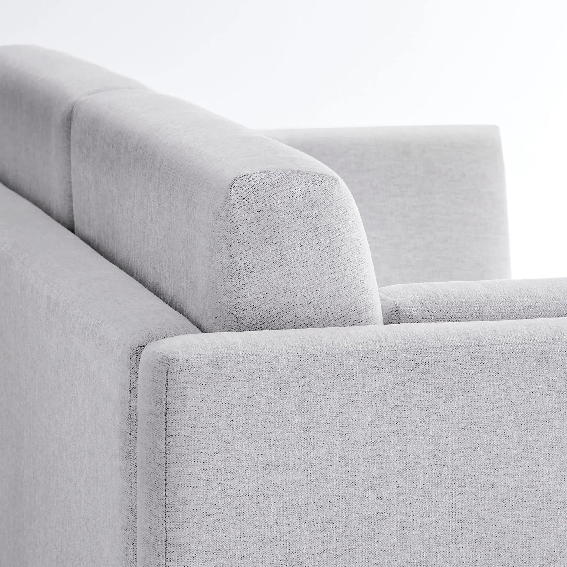 Carlisle Heathered Chenille Sofa by Evans & Londeen. Made from heathered chenille in a transitional style.