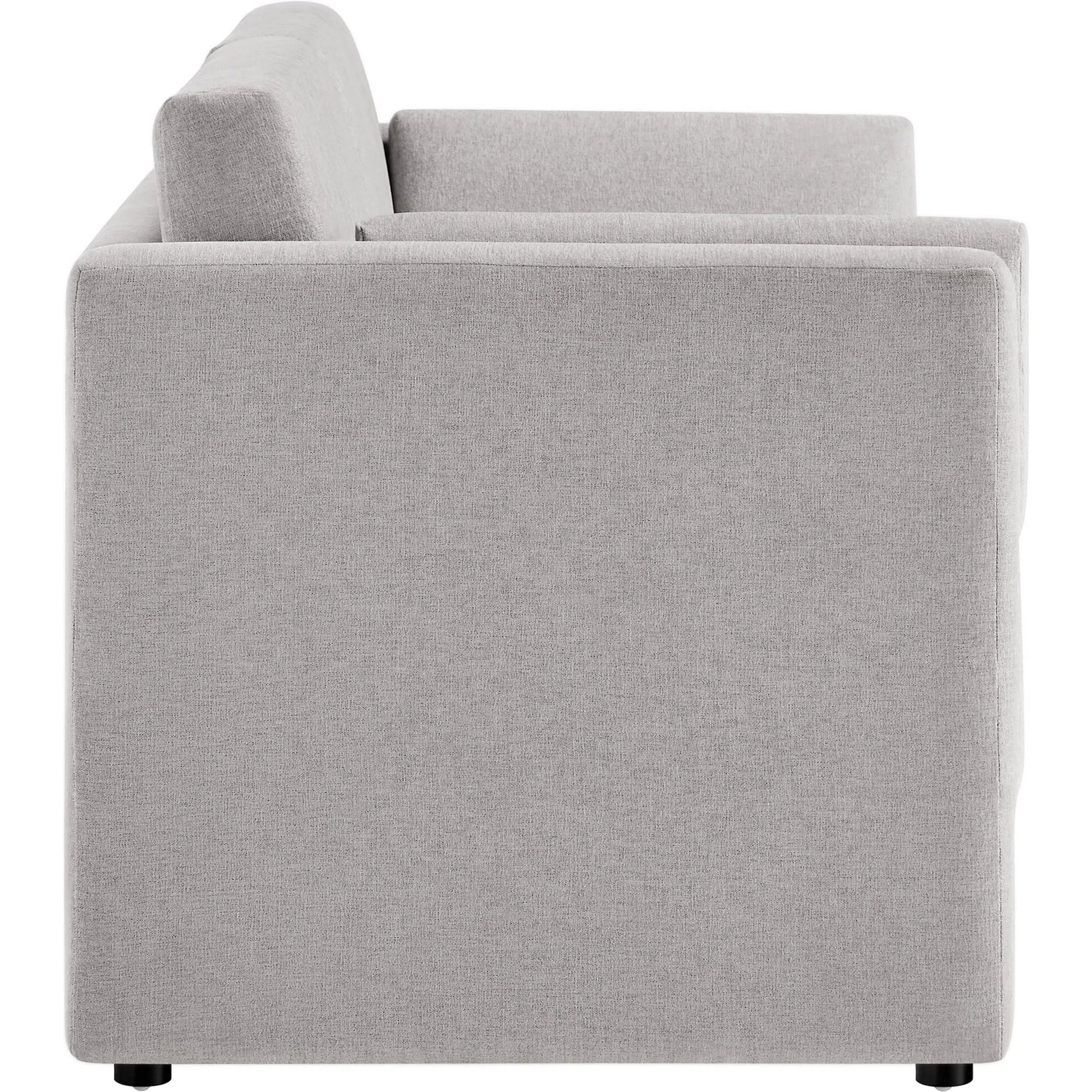 Carlisle Heathered Chenille Sofa by Evans & Londeen. Made from heathered chenille in a transitional style.