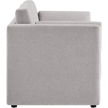 Carlisle Heathered Chenille Sofa by Evans & Londeen. Made from heathered chenille in a transitional style.