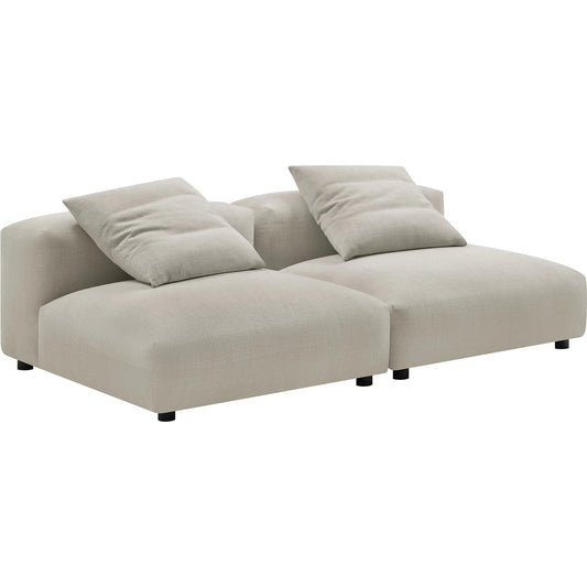 Alcorn 2-Piece Modular Sofa by Evans & Londeen. Made from upholstered fabric in a unique style.
