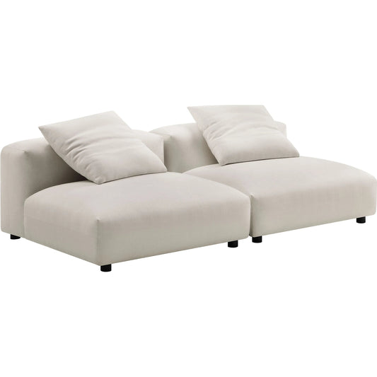 Alcorn 2-Piece Modular Sofa by Evans & Londeen. Made from upholstered fabric in a unique style.