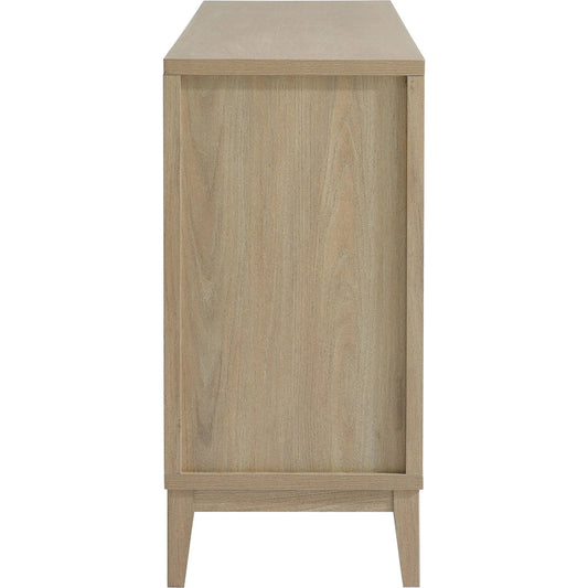 Merrimack 4-Door Sideboard by Evans & Londeen in light oak. Made from unique in a unique style.