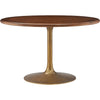 Brass Walnut