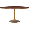 Brass Walnut
