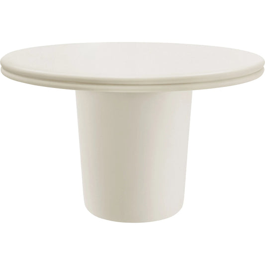 Rockland Outdoor 48" Concrete Round Dining Table by Evans & Londeen. Made from concrete round in a unique style.