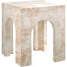 Lecompton Square Indoor - Arched Concrete Side Table by Evans & Londeen. Made from arched concrete in a modern style.