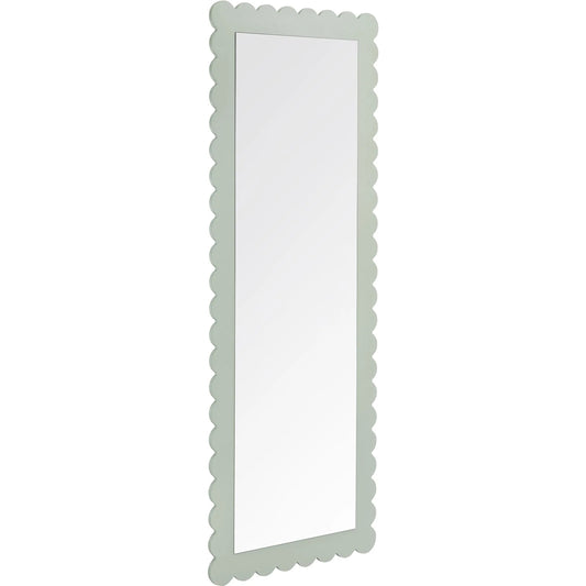 Elsmore Scalloped Rectangle Floor Mirror by Evans & Londeen. Made from unique in a unique style.