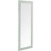 Kiowa Scalloped Rectangle Floor Mirror by Evans & Londeen. Made from unique in a transitional style.