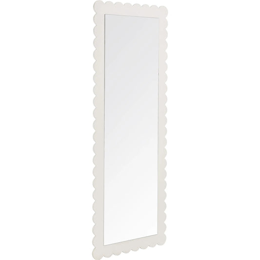 Elsmore Scalloped Rectangle Floor Mirror by Evans & Londeen. Made from unique in a unique style.