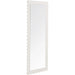 Kiowa Scalloped Rectangle Floor Mirror by Evans & Londeen. Made from unique in a transitional style.