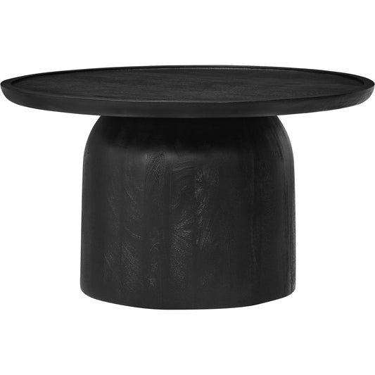 Melvern 30" Round Wood Coffee Table by Evans & Londeen. Made from wood in a unique style.