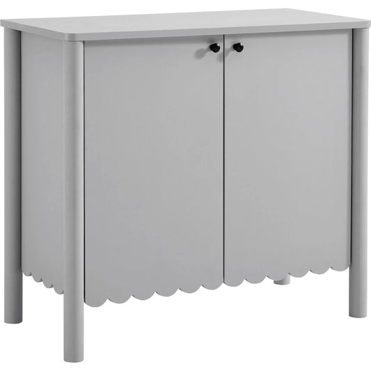 Elsmore 35" 2-Door Scalloped Sideboard Cabinet by Evans & Londeen. Made from unique in a unique style.