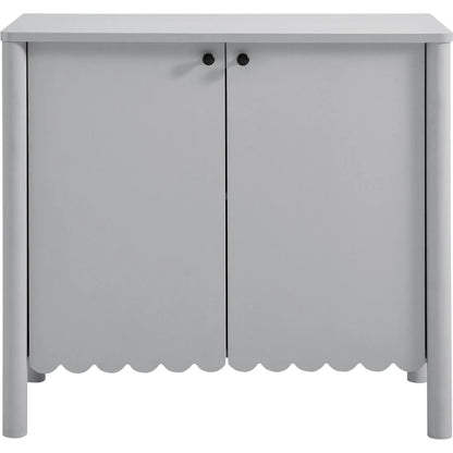 Kiowa 35" 2-Door Scalloped Sideboard Cabinet by Evans & Londeen. Made from unique in a transitional style.